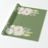 Teddy Bear Baby Baby shower Collectie Cadeaupapier (Uitgerold)