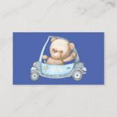 Teddy Bear Baby Baby shower Enclosure Kaart (Achterkant)