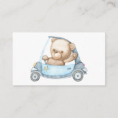 Teddy Bear Baby Baby shower Enclosure Kaart (Achterkant)