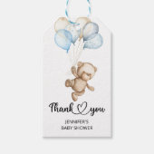 Teddy Bear Baby Baby shower Gift Labels Cadeaulabel (Voorkant)