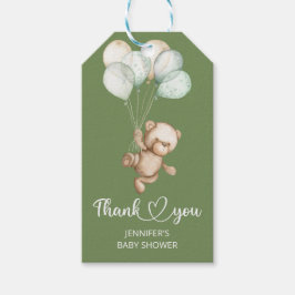 Teddy Bear Baby Baby shower Gift Labels Cadeaulabel