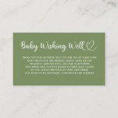 Teddy Bear, Baby, Baby shower, goed gegeten, Informatiekaartje (Voorkant)