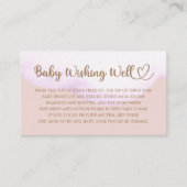 Teddy Bear, Baby, Baby shower, goed gegeten, Informatiekaartje (Voorkant)