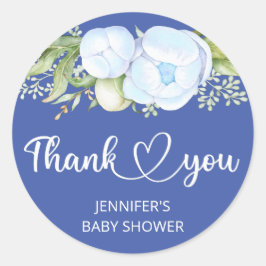 Teddy Bear Baby Baby shower Ronde Sticker