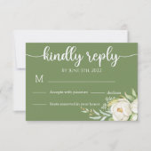 Teddy Bear Baby Baby shower RSVP Kaartje (Voorkant)