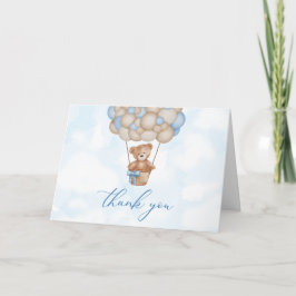 Teddy Bear Baby Bedankkaart