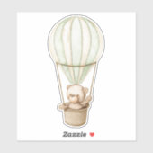 Teddy Bear Baby Beer Cute Animal Sticker (Vel)