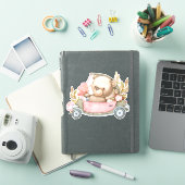 Teddy Bear Baby Beer Cute Animal Sticker (iPad Cover)