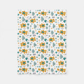 Teddy Bear Baby Blanket Fleece Deken (Voorkant)