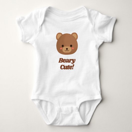 Teddy Bear Baby Bodysuit (Voorkant)