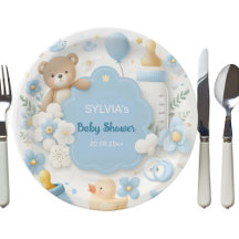 Teddy Bear Baby Jongen Douche