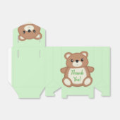 Teddy Bear Baby shower Bedankdoosjes (Uitgevouwen)