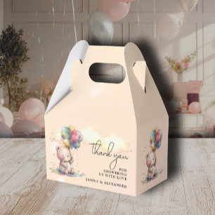 Teddy Bear Baby shower Bedankdoosjes