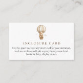 Teddy Bear Baby shower behuizing Kaart (Voorkant)