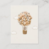 Teddy Bear Baby shower Book Request Informatiekaartje (Achterkant)