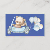 Teddy Bear Baby shower Books for the baby Enclosur Informatiekaartje (Achterkant)