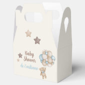 Teddy Bear Baby shower Boy Bedankdoosjes (Geopend)