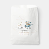 Teddy Bear Baby Shower Boy party Bedankzakje (Voorkant)