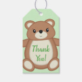 Teddy Bear Baby shower Cadeaulabel (Voorkant)