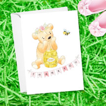Teddy Bear Baby shower Dank je