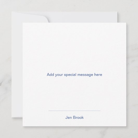 Teddy Bear Baby shower Dank je wel Bedankkaart (Achterkant)