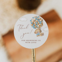 Teddy Bear Baby shower Dank je wel