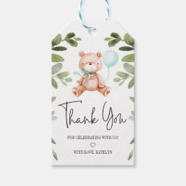 Teddy Bear Baby shower Dank u Cadeau Labels Cadeaulabel