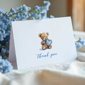Teddy Bear Baby shower Dank u Kaarten