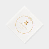 Teddy Bear Baby shower Folie Servetten (Rechts)