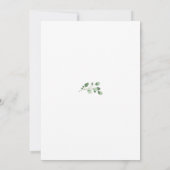 Teddy Bear Baby Shower Invitation Kaart (Achterkant)