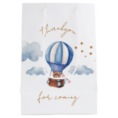 Teddy Bear Baby shower Medium Cadeauzakje (Achterkant)