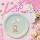 Teddy Bear Baby shower Napkins Papieren Bordje (Feest)