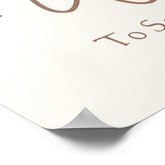  Teddy Bear Baby shower Party Welkomstbord Poster (Hoek)