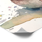 Teddy Bear Baby shower Poster (Hoek)