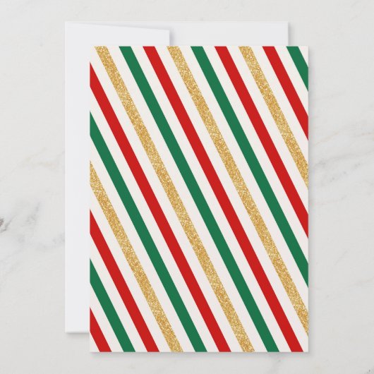 Teddy Bear Baby shower, Santa Baby shower Kaart (Achterkant)