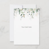 Teddy Bear Baby shower Sla de datum op (Achterkant)