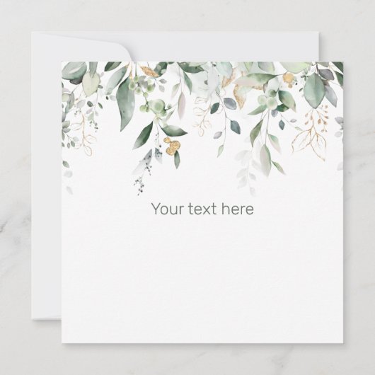 Teddy Bear Baby shower Sla de datum op (Achterkant)