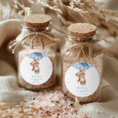 Teddy Bear Baby shower sticker