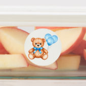 Teddy Bear Baby shower Stickers (Aangebracht)