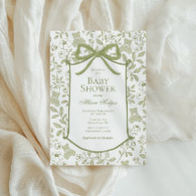 Teddy Bear Baby shower uitnodiging | elegant