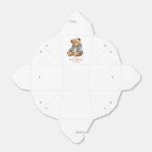 Teddy Bear Baby shower Uitnodiging kan nauwelijks  Bedankdoosjes (Uitgevouwen)