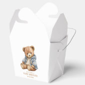 Teddy Bear Baby shower Uitnodiging kan nauwelijks  Bedankdoosjes (Geopend)