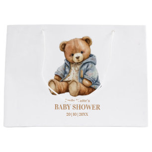 Teddy Bear Baby shower Uitnodiging kan nauwelijks  Groot Cadeauzakje