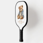 Teddy Bear Baby shower Uitnodiging kan nauwelijks  Pickleball Paddle (Links)