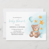 Teddy Bear Baby Shower-uitvindingen Kaart (Voorkant)