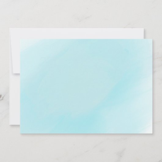 Teddy Bear Baby Shower-uitvindingen Kaart (Achterkant)