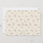 Teddy Bear Baby Shower-uitvindingen Kaart (Achterkant)