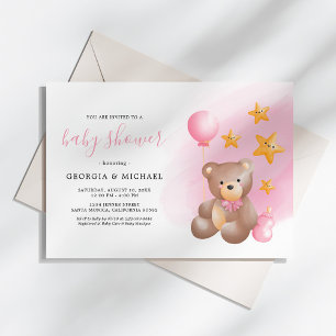 Teddy Bear Baby Shower-uitvindingen Kaart