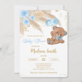 Teddy Bear Baby Shower-uitvindingen Kaart (Voorkant)