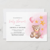 Teddy Bear Baby Shower-uitvindingen Kaart (Voorkant)